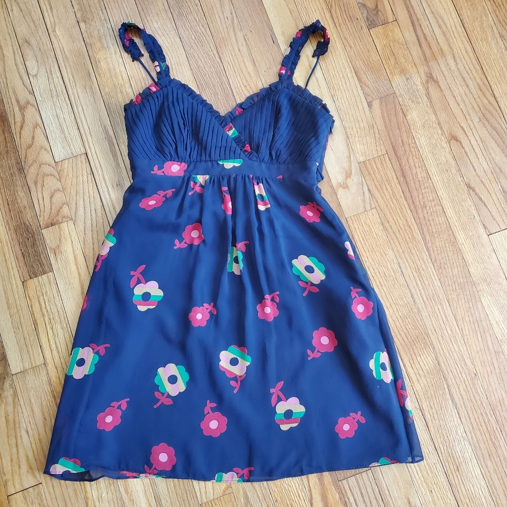 Betsy Johnson Spaghetti Strap Mini Dress